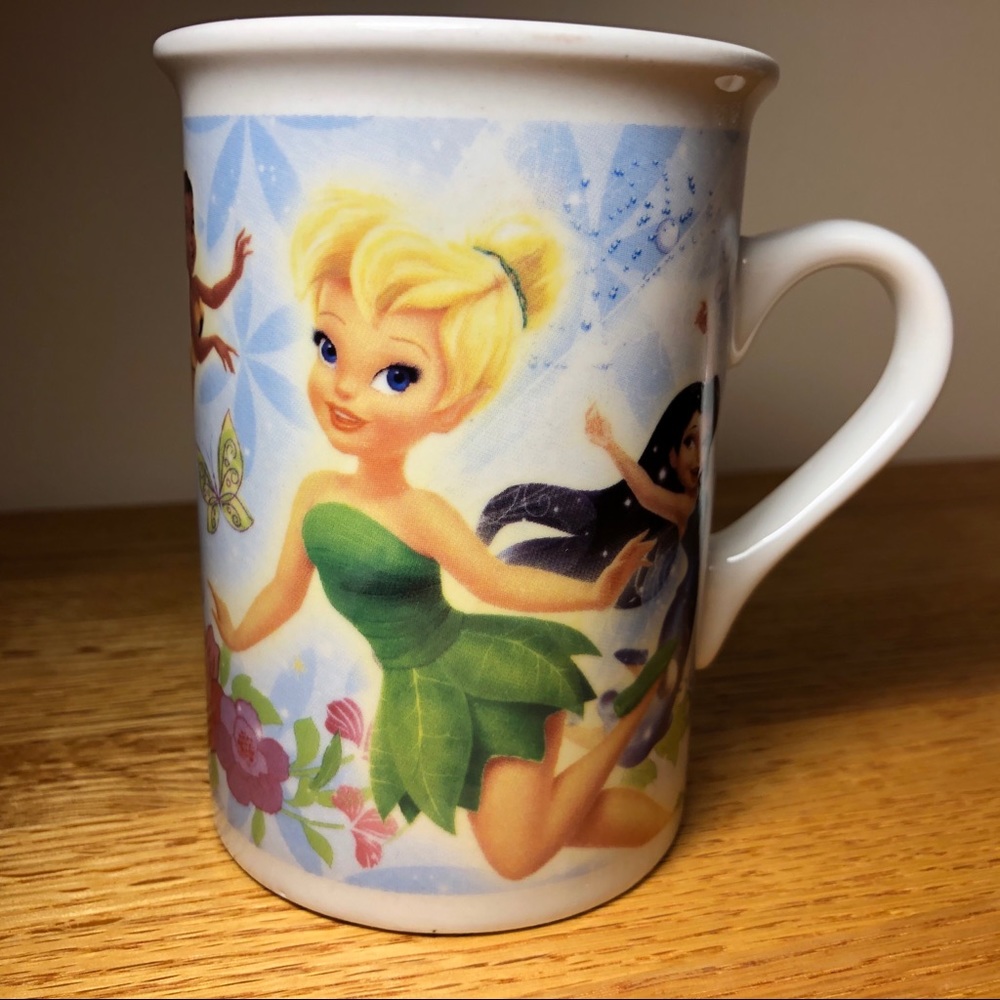 Vintage 8 oz Disney 2011 Tinker Bell Coffee Cup